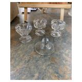 Lot of 3 Glasses 2 inch