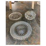 Lot of 3 Small Glass Items