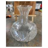 Nice 8 inch Decanter Possibly Crystal