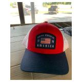Adjustable American   Flag Hat