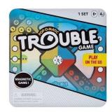 Hasbro Gaming Trouble Game On The Go Magnetic 1 Se