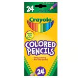 6 pack Crayola 3.3 mm Colored Pencil 24 per pK