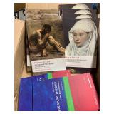 Box of new books
