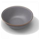 Barebones Enamel Bowl Set - Slate Gray