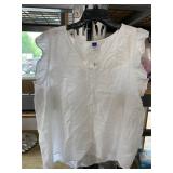 Old Navy Womens Top White w/Flaw