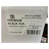 Case of 48 Premium Black Tea filter packs