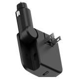 Scosche HCPDC30 PowerVolt 2 in 1 30W Home and Car