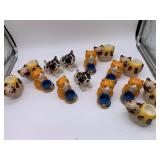 Lot of ceramic animals in need of a home not the t