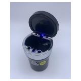 Plastic fire retardant cigarette cup