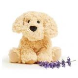 warmies 13' Golden Dog Stuffed Animal, Microwavabl