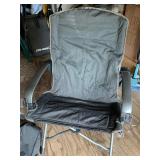Large Foldable Camping Chair W/Flaw