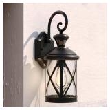 Henderson Black Motion Sensor Dusk to Dawn Outdoor
