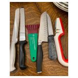 Lot of Kitchen Knives