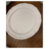 6- Mikasa Large Dinner Plates 1 w/ Minor Flaw See