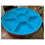 7- Colorful Party Snack Trays