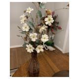 Vase Decoration w/ Fake Flowers
