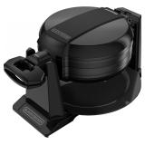 BLACK+DECKER Rotating Double Waffle Maker, Black,