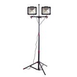 10000lm Twin Head LED Work Light with Tripod