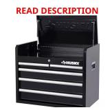 Tool Storage 26 in. W 5-Drawer Gloss Black Top Too