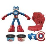 Play-Doh Marvel Captain America Stamping Shield Ac
