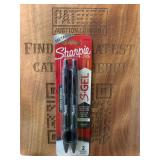 Sharpie S-Gel Gel Pens Sleek Metal Barrel Matte Bl