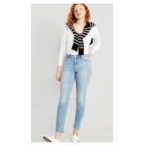 Old Navy Size 12 Wow Straight Blue Jeans