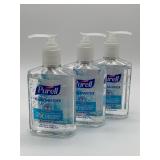 3 Pack 8 fl oz. Pump Bottle Advanced Hand Sanitize