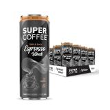 12 Pack SUPER COFFEE Espresso, Iced Keto Coffee (0