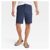 Men's Every Wear 9' Slim Fit Flat Front Chino Shor