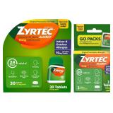 Zyrtec Allergy Medicine, 24-Hour Allergy Relief, C