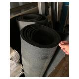 2 partial rolls heavy gym floor rubber