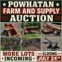 Powhatan Farm and Supply Sale