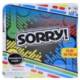 Sorry! Play On The Go Magnetic Game Age 6+