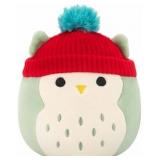 Squishmallows - 5' - Oba Sage Green Owl With Burgu
