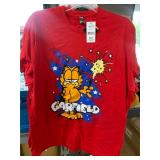 3- Garfield Shirts L ,XL ,XL