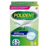 Polident Overnight Whitening Denture Cleanser Tabl