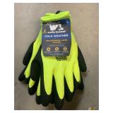 2 Pack large Cold Weather Waterproof Gloves
