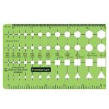Staedtler Mars 5 Pack Sketch Master Stencil
