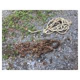 Lot Of chains and rope