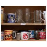 Contents of 2 Shelves Of Mugs