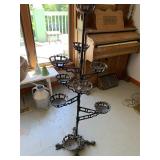 53 Inch Cast Iron Candle Tree ( Tree Limbs are Mov