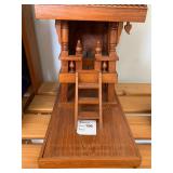 Asian wood decoration made in Trinidad 1994