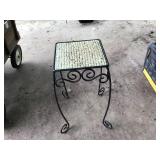 Outdoor end table