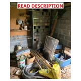 Large lot of miscellaneous SEE DESCRIPTION -tools,