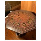 Beautiful Asian Design End Table- Few Small Flaws