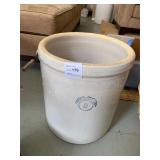 Large stone barrel w/ eagle see images