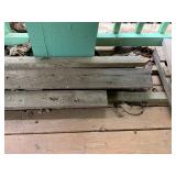 Several Pieces of Rough Cut Lumber