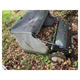 Ground Works Tow Behind Lawn Sweeper NEEDS CLEANIN