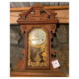 Wooden Clock Brand Unknown Not Tested