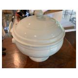 Pillivuyt France Porcelain Bowl w/Lid